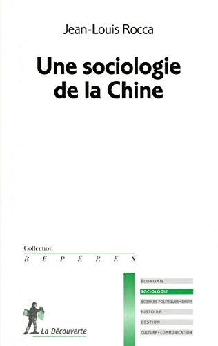 Stock image for Sociologie de la Chine for sale by medimops