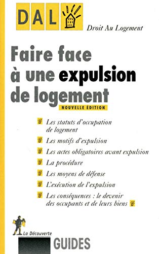 Stock image for Faire face  une expulsion de logement for sale by Ammareal