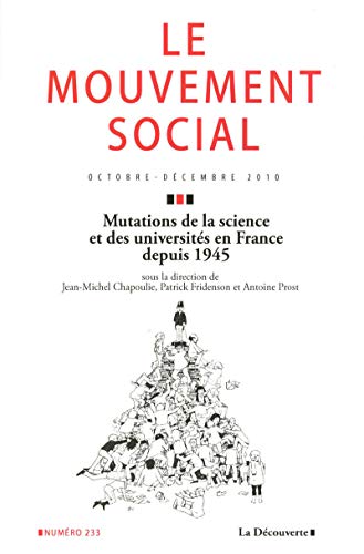 Stock image for Mutations de la science et des universits en France depuis 1945 for sale by Ammareal