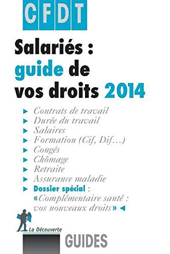 Beispielbild fr SALARIES GUIDE VOS DROITS 2014 zum Verkauf von Ammareal
