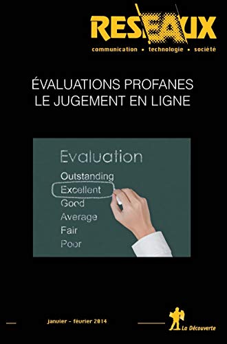 9782707178398: Rseaux, N 183, Janvier-fvrier 2014 : Evaluations profanes : le jugement en ligne