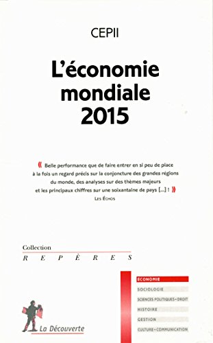 Stock image for L'conomie mondiale 2015 for sale by Librairie Th  la page