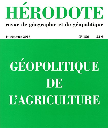Stock image for Gopolitique de l'agriculture for sale by Ammareal