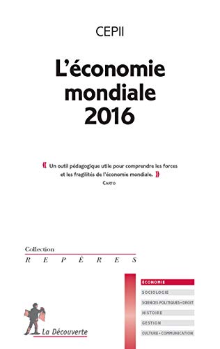 Stock image for L'conomie mondiale 2016 for sale by Ammareal