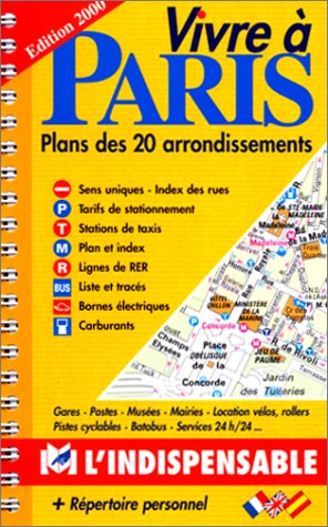 Imagen de archivo de Plan de Paris ? spirales a la venta por SecondSale
