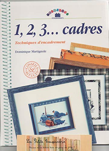 Beispielbild fr 1, 2, 3 Cadres : Techniques D'encadrement zum Verkauf von RECYCLIVRE