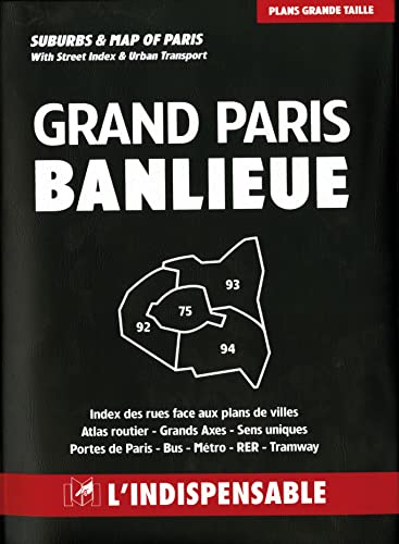 Beispielbild fr Atlas routiers : Grand Paris et Banlieue zum Verkauf von medimops