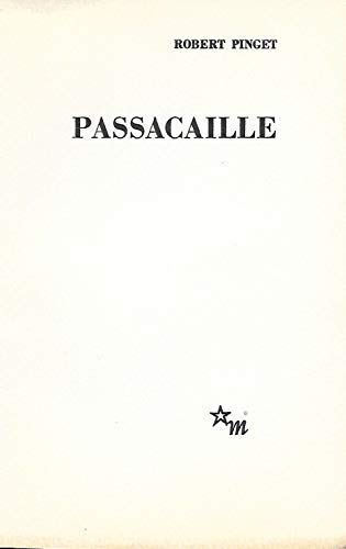 9782707300867: Passacaille