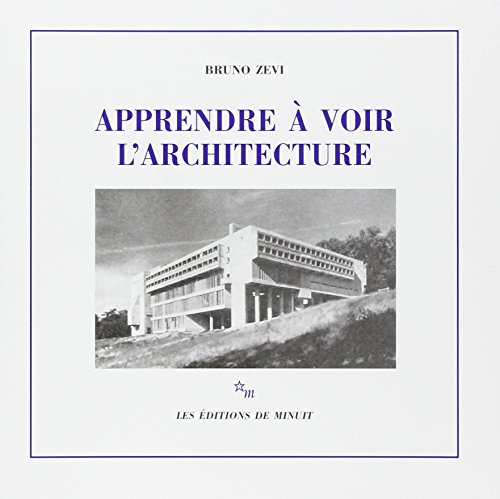 Beispielbild fr Apprendre  voir l'architecture zum Verkauf von medimops