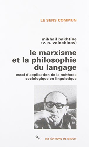 Beispielbild fr Le marxisme et la philosophie du langage zum Verkauf von Powell's Bookstores Chicago, ABAA