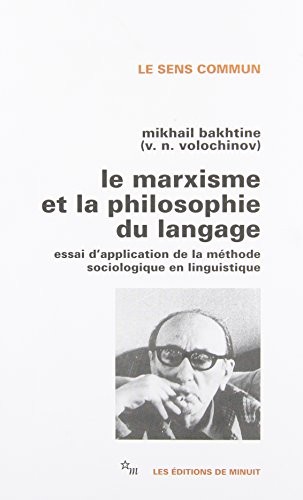 Stock image for Le marxisme et la philosophie du langage for sale by Powell's Bookstores Chicago, ABAA