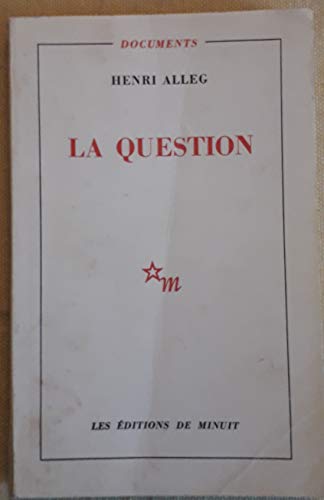 Imagen de archivo de La question a la venta por Culture Bis