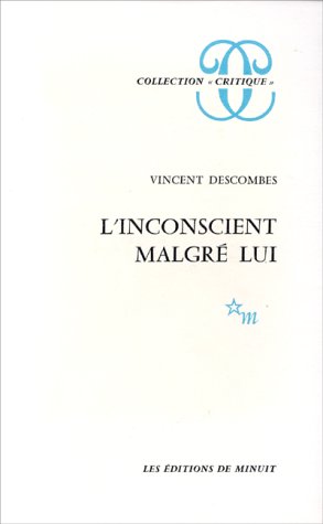 Stock image for L'inconscient malg lui. Collection : Critique. for sale by AUSONE