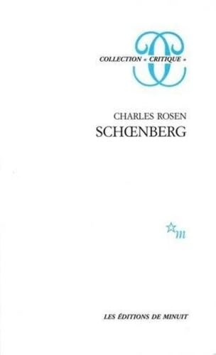 Schoenberg (9782707302915) by Rosen, Charles