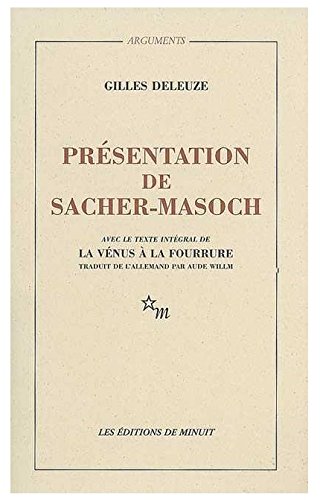 Beispielbild fr Prsentation de Sacher-Masoch zum Verkauf von medimops
