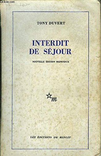 9782707303400: Interdit de sjour