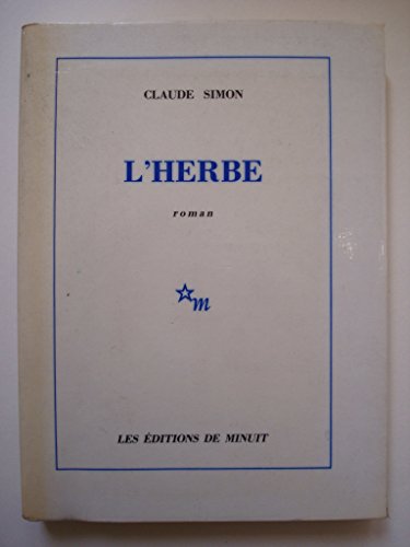 Stock image for L HERBE for sale by Goldstone Books