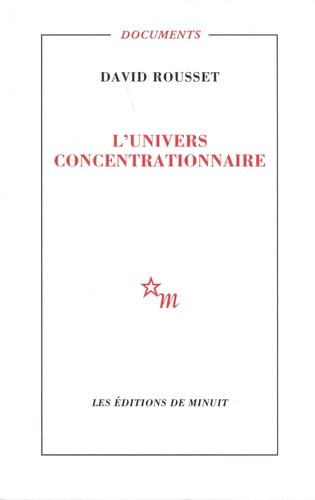 Stock image for L'Univers Concentrationnaire for sale by Anybook.com