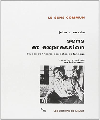 Stock image for Sens et expression tudes de thorie des actes de langage for sale by Gallix