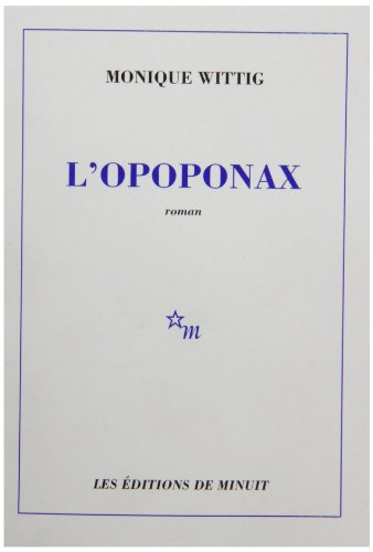 Beispielbild fr L'opoponax zum Verkauf von Front Cover Books