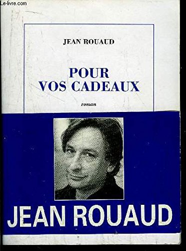 Pour vos cadeaux (9782707310279) by Jean Rouaud