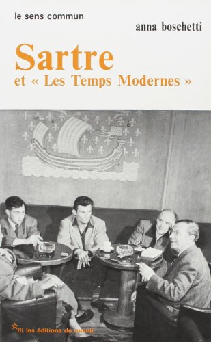 9782707310514: Sartre et "les Temps modernes": Une entreprise intellectuelle