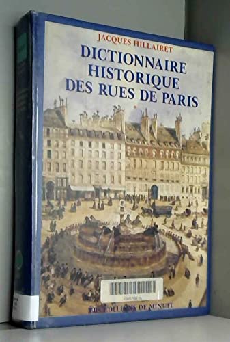 Dictionnaire historique des rues de Paris - HILLAIRET JACQUES