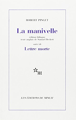 Stock image for La manivelle ; suivi de, Lettre morte (THEATRE) for sale by Best and Fastest Books