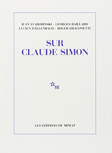 Stock image for Sur Claude Simon for sale by Ammareal