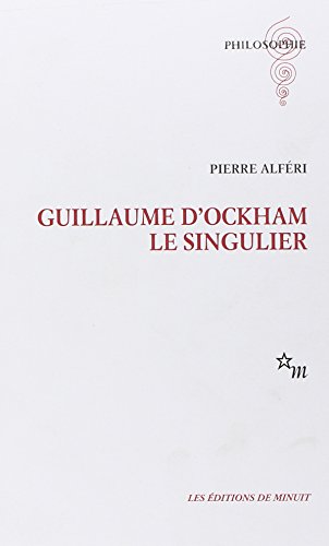 9782707312006: Guillaume d'Ockham, le singulier