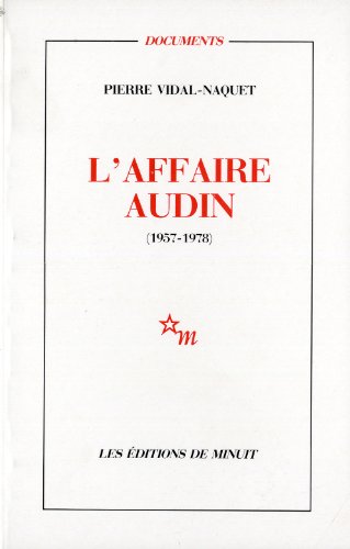 Beispielbild fr L'Affaire Audin, 1957-1978 zum Verkauf von Ammareal