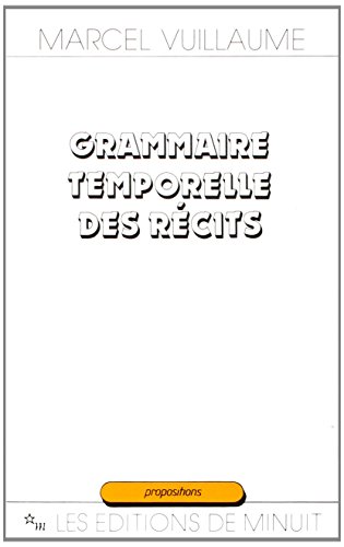 Beispielbild fr Grammaire temporelle des rcits zum Verkauf von medimops