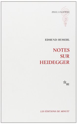9782707314673: Notes sur Heidegger