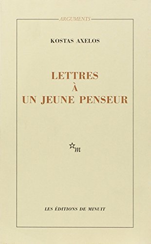 Beispielbild fr Lettres  Un Jeune Penseur zum Verkauf von RECYCLIVRE