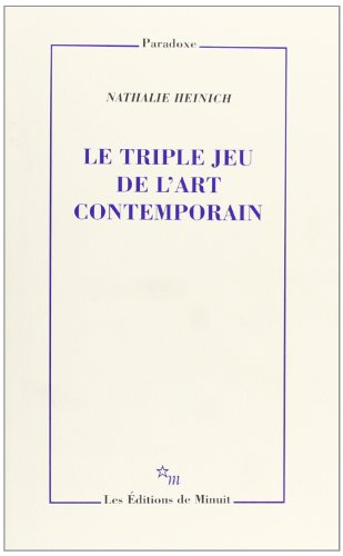 Beispielbild fr Triple jeu de l'art contemporain (le) zum Verkauf von medimops