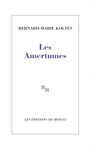 Stock image for Les amertumes for sale by medimops