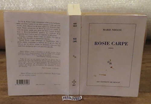 Beispielbild fr Rosie Carpe zum Verkauf von ThriftBooks-Dallas