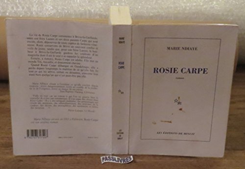 Stock image for Rosie Carpe for sale by Better World Books: West