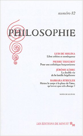 Stock image for Philosophie, N 82 : for sale by Revaluation Books