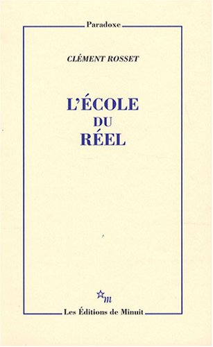 Beispielbild fr L'cole du rel (French Edition) zum Verkauf von Ergodebooks