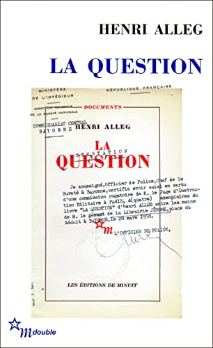 Imagen de archivo de La Question (French Edition) a la venta por Better World Books