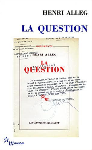 9782707320629: La Question: Suivi de La torture au coeur de la Rpublique