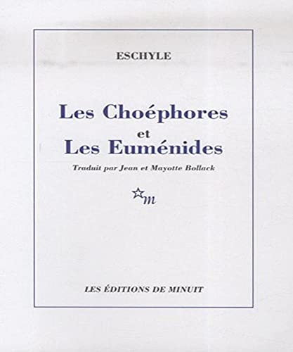 9782707320865: Les Chophores et Les Eumnides