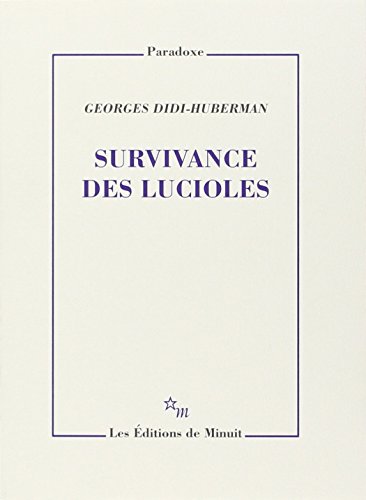 Stock image for Survivance des lucioles for sale by medimops