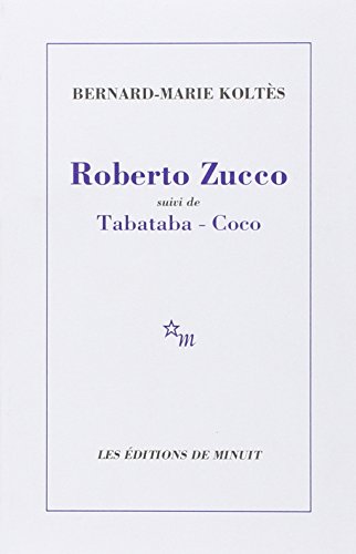 9782707321749: Roberto Zucco suivi de Tabataba - Coco