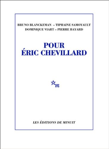 Stock image for Pour Eric Chevillard for sale by Revaluation Books