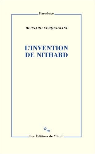 Beispielbild fr L'invention de Nithard zum Verkauf von medimops
