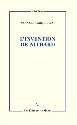 Imagen de archivo de L'invention de Nithard a la venta por medimops