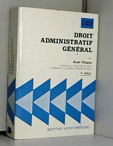 9782707603678: Droit administratif gnral (Prcis Domat)