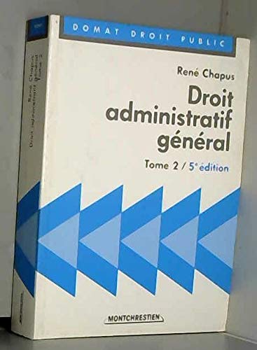 Imagen de archivo de Droit Administratif 2 5eme edition a la venta por Librairie Th  la page